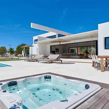 Villa Exquisite Ibiza Pegaso Grande Privileged Minimalist Style 16 Guests San Juan *